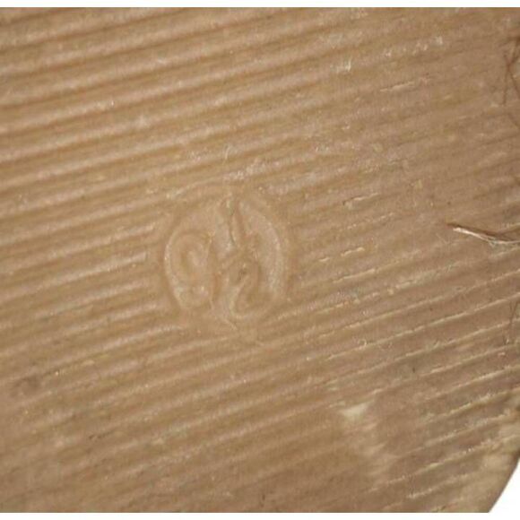 MARC FISHER OLIVE GREEN ESPADRILL WEDGE SANDALS SZ.9.5 EUC. - Picture 9 of 9